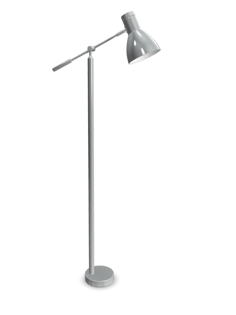 Modern Floor Lamp with Adjustable Arm