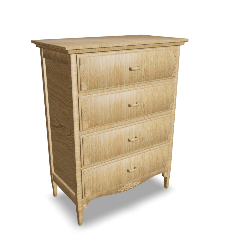 Elegant Wooden Dresser